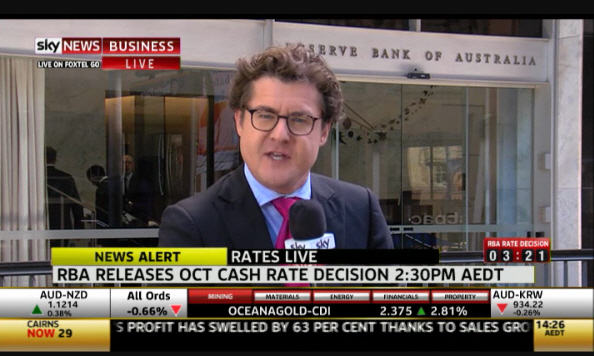 Sky Business interest rates financial advice Burnie Tasmania